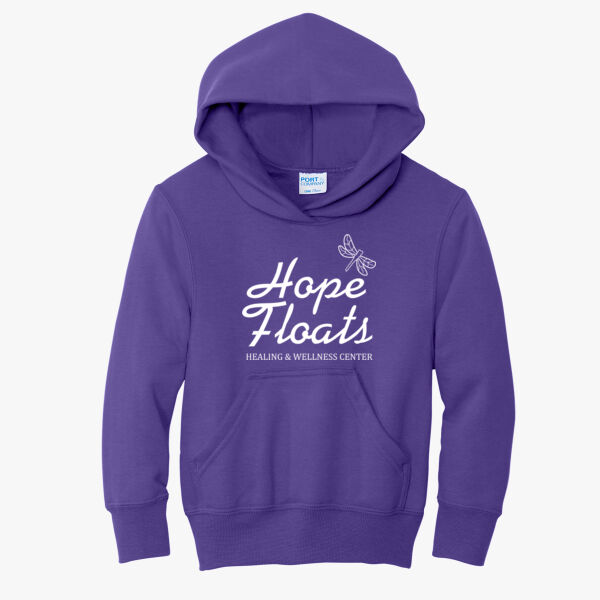 Port & Company® Youth Core Fleece Pullover Hooded Sweatshirt Thumbnail
